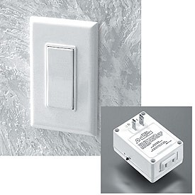 Leviton 6697-W sans fil Decora-Style Plug-In Kit de switch, Blanc